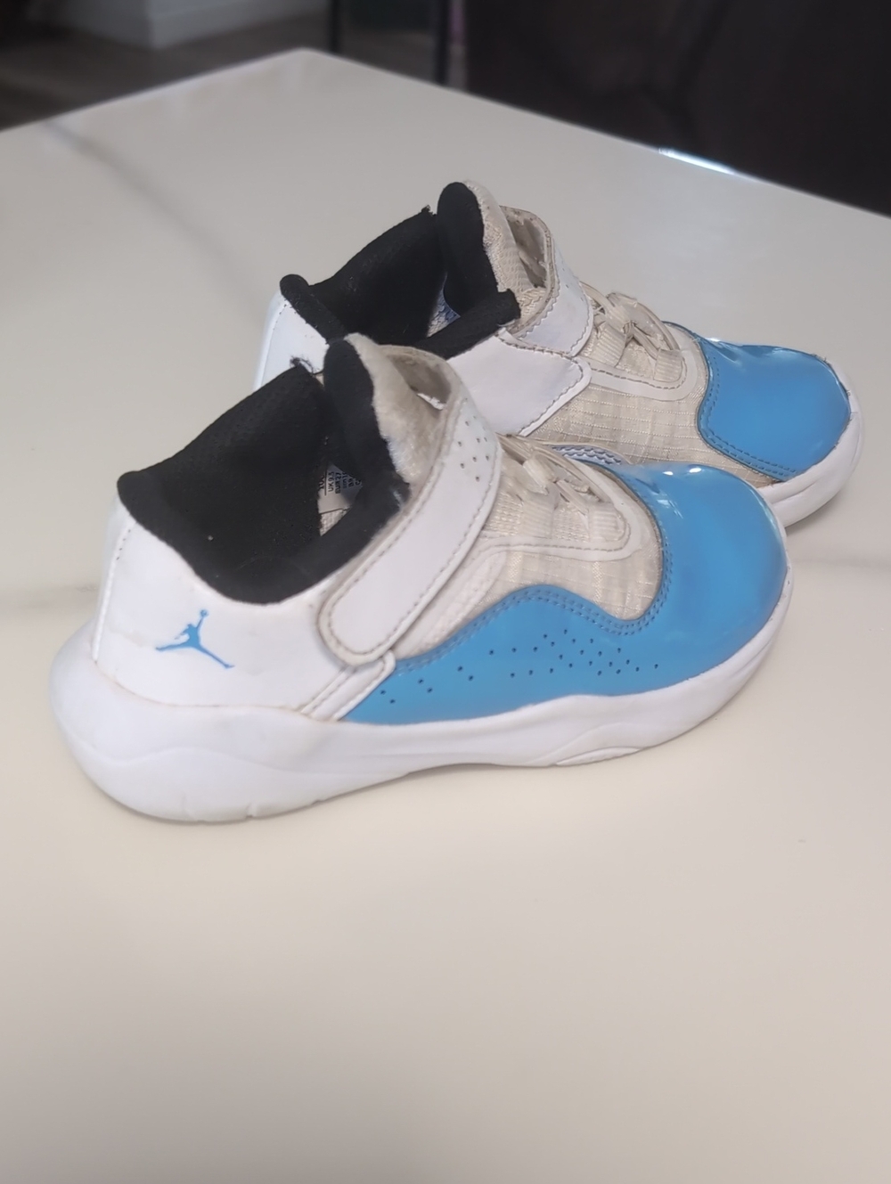 Nike Jordan Sky 1 (TD) Blue and White Shoes